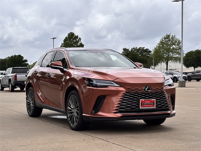Used 2023 Lexus RX Hybrid 350h with VIN 2T2BBMCA7PC003410 for sale in Arlington, TX