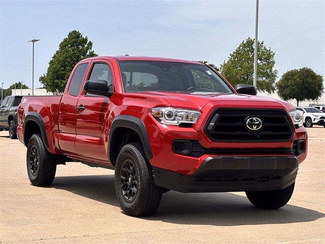 Certified 2022 Toyota Tacoma SR with VIN 3TYSX5EN9NT016244 for sale in Arlington, TX