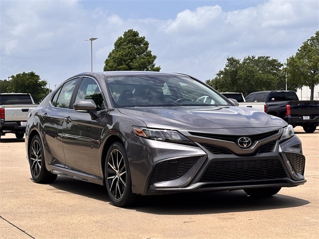 Certified 2023 Toyota Camry SE with VIN 4T1G11AK8PU120676 for sale in Arlington, TX