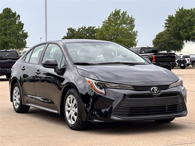 Certified 2025 Toyota Corolla LE with VIN 5YFB4MDE2SP242078 for sale in Arlington, TX
