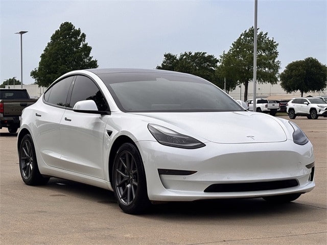 Used 2021 Tesla Model 3 Base with VIN 5YJ3E1EA0MF057294 for sale in Arlington, TX
