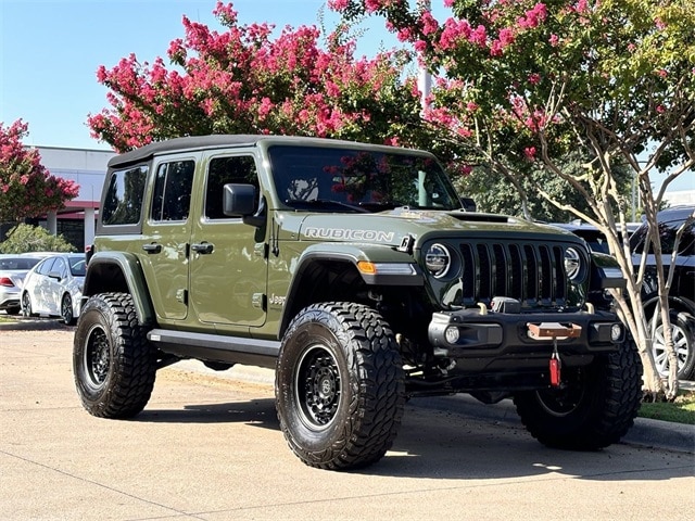 Used 2022 Jeep Wrangler Unlimited Rubicon 392 with VIN 1C4JJXSJ2NW260923 for sale in Arlington, TX