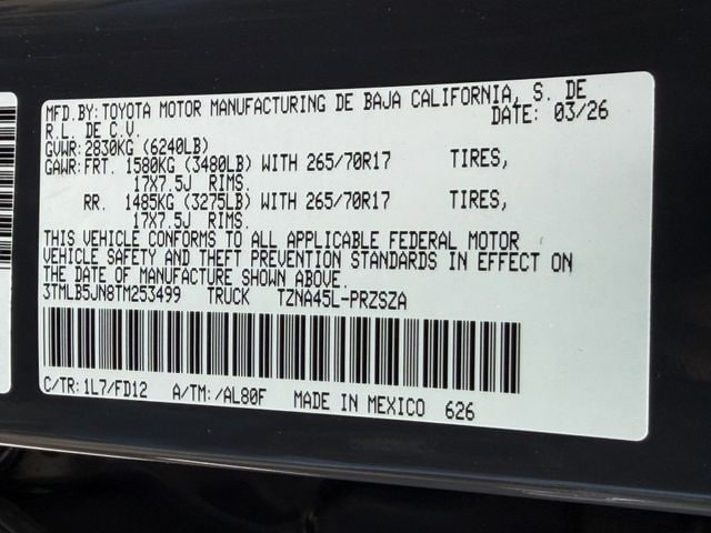 2026 Toyota Tacoma TRD Off Road - Photo 25