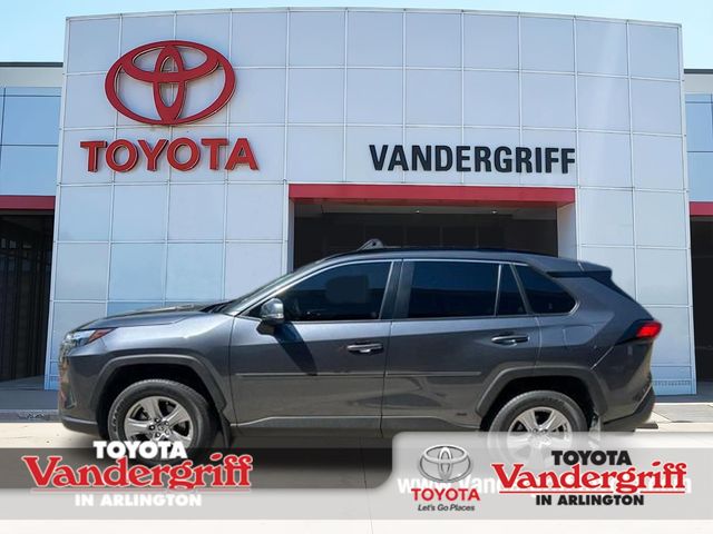 Magnetic Gray 2025 Toyota RAV4 Hybrid SUV / Crossover All-Wheel Drive Continuously Variable Transmission