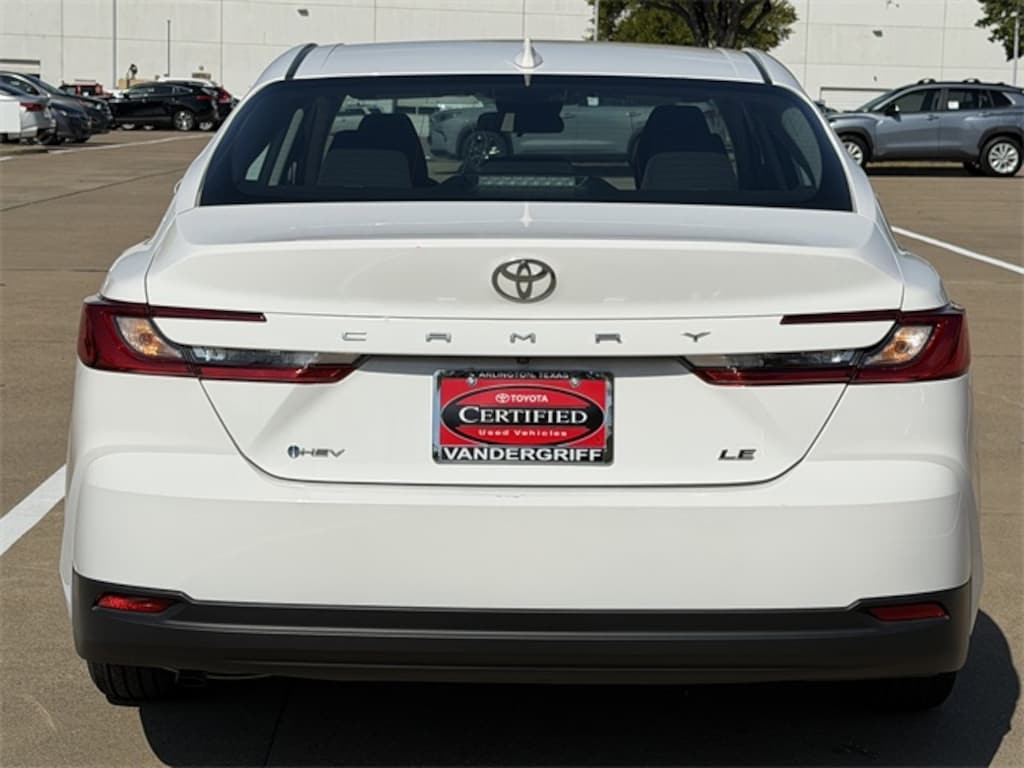 Certified 2025 Toyota Camry LE Sedan
