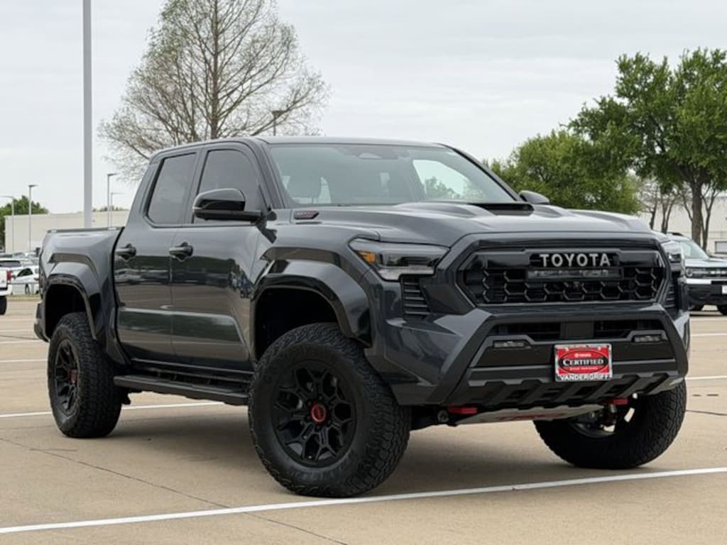 Certified 2025 Toyota Tacoma i-FORCE MAX TRD Pro Truck Double Cab
