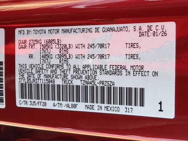 2026 Toyota Tacoma SR5 - Photo 25
