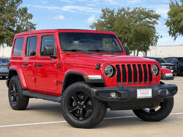Used 2021 Jeep Wrangler Unlimited Sahara Altitude SUV