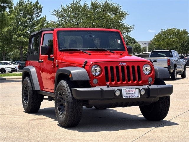 Used 2017 Jeep Wrangler Sport S with VIN 1C4AJWAG3HL744539 for sale in Arlington, TX