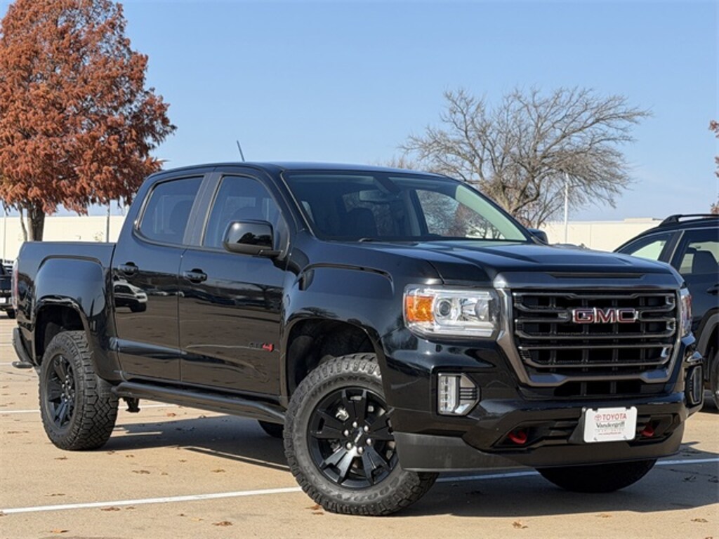 Used 2022 GMC Canyon AT4 w/Leather Truck Crew Cab