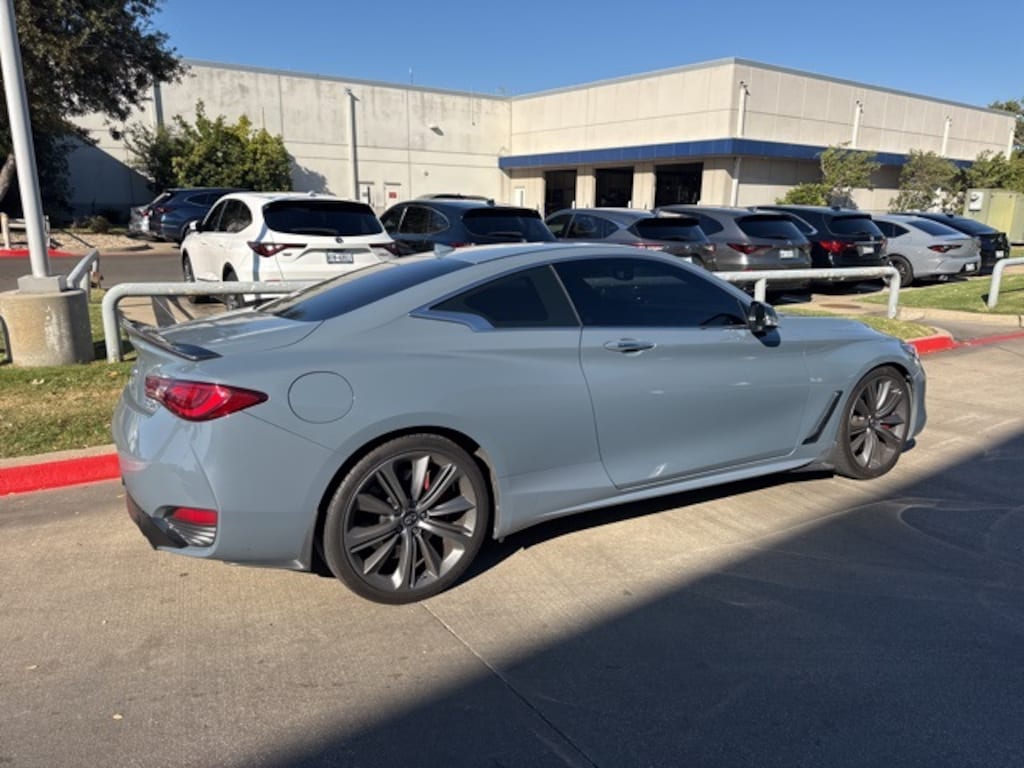 Used 2022 INFINITI Q60 Red Sport 400 Coupe