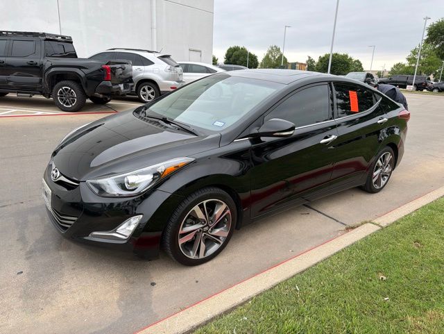 Used 2014 Hyundai Elantra Limited with VIN 5NPDH4AE9EH533745 for sale in Arlington, TX
