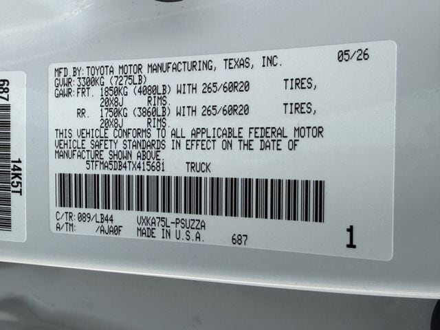2026 Toyota Tundra 1794 Edition - Photo 28