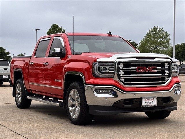 Used 2018 GMC Sierra 1500 SLT with VIN 3GTU2NEC8JG636612 for sale in Arlington, TX