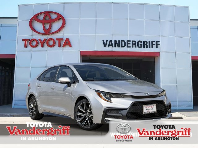 Classic Silver Metallic 2021 Toyota Corolla Sedan Front-Wheel Drive Continuously Variable Transmission