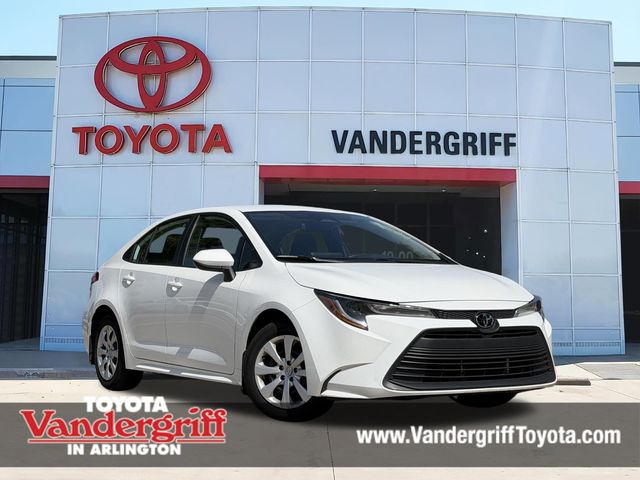 Ice 2025 Toyota Corolla Sedan Front-Wheel Drive Continuously Variable Transmission