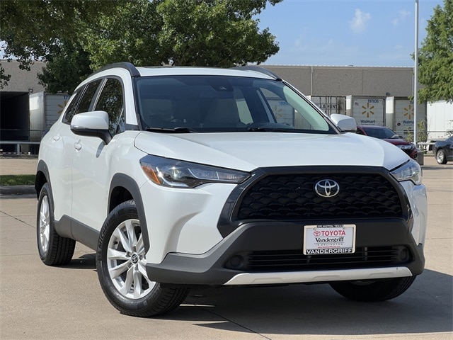 Certified 2022 Toyota Corolla Cross LE with VIN 7MUBAABG9NV025303 for sale in Northfield, Minnesota