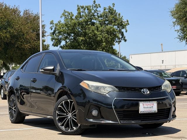 Used 2015 Toyota Corolla S Plus with VIN 2T1BURHE8FC273879 for sale in Arlington, TX