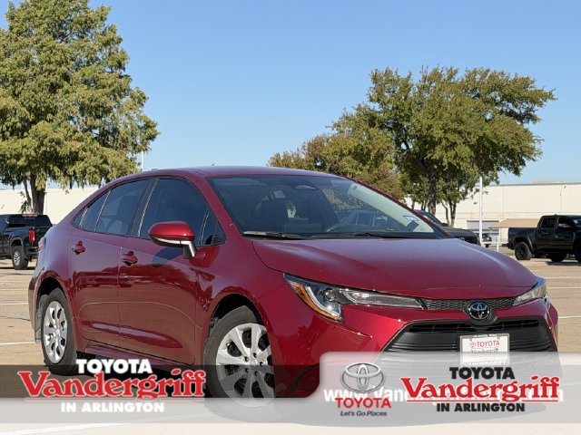 Red (Ruby Flare Pearl) 2026 Toyota Corolla Sedan Front-Wheel Drive Continuously Variable Transmission