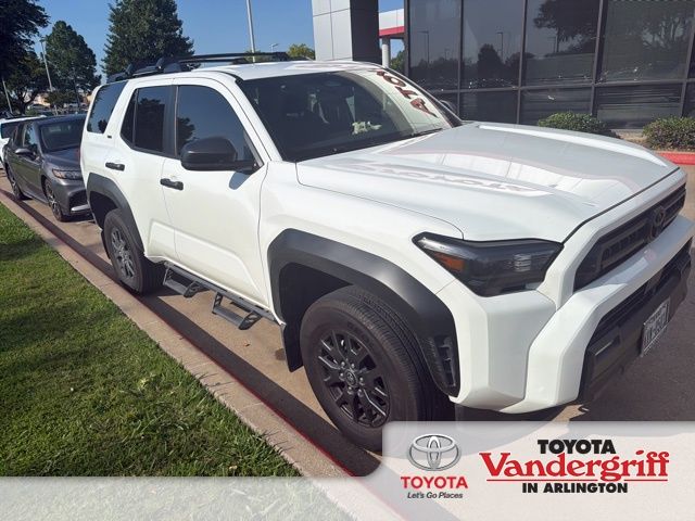 Ice 2025 Toyota 4Runner SR5 4WD SUV / Crossover Four-Wheel Drive 8-Speed Automatic