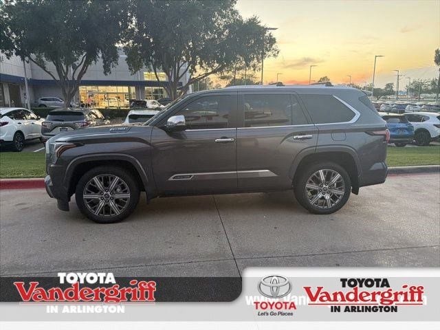 Magnetic Gray 2024 Toyota Sequoia Capstone 4WD SUV / Crossover Four-Wheel Drive Automatic