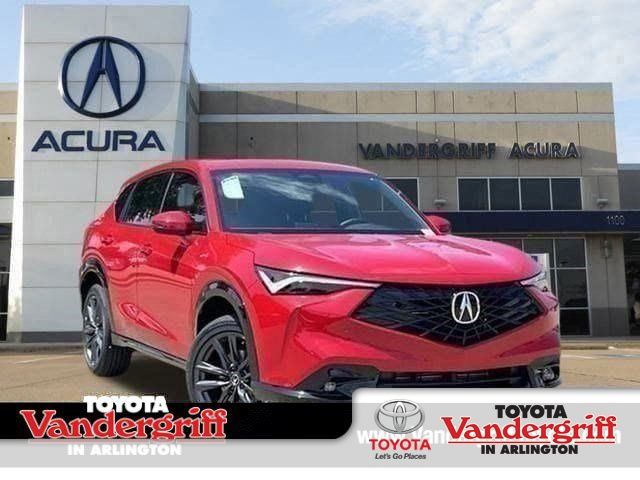 Milano Red 2025 Acura ADX SUV / Crossover All-Wheel Drive Continuously Variable Transmission