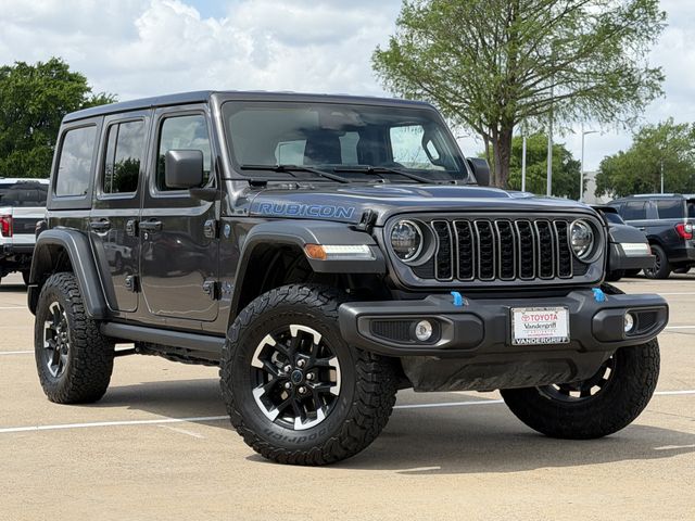 Used 2025 Jeep Wrangler 4xe Rubicon 4XE with VIN 1C4RJXR61SW602538 for sale in Arlington, TX