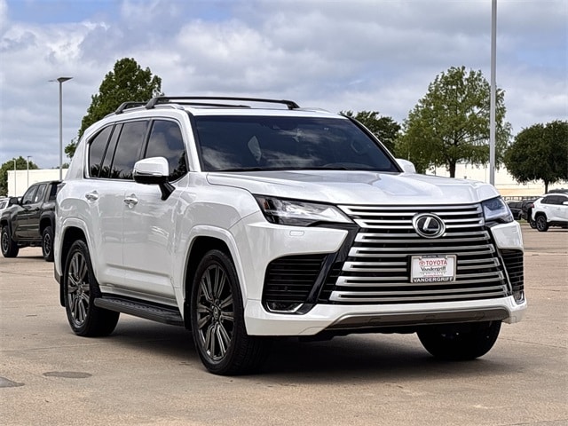 Used 2023 Lexus LX Ultra Luxury with VIN JTJLBACX6P4031002 for sale in Arlington, TX