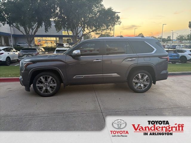 Magnetic Gray 2024 Toyota Sequoia Capstone 4WD SUV / Crossover Four-Wheel Drive Automatic