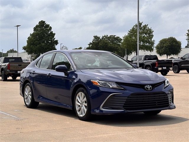 Certified 2024 Toyota Camry LE with VIN 4T1C11AK8RU244951 for sale in Arlington, TX