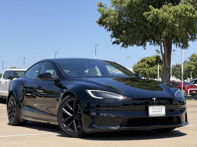 Used 2022 Tesla Model S Plaid with VIN 5YJSA1E66NF480210 for sale in Arlington, TX
