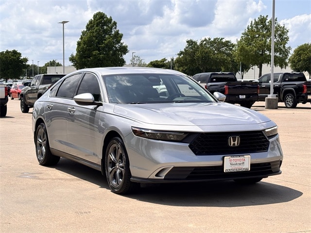 Used 2023 Honda Accord EX with VIN 1HGCY1F38PA048560 for sale in Arlington, TX