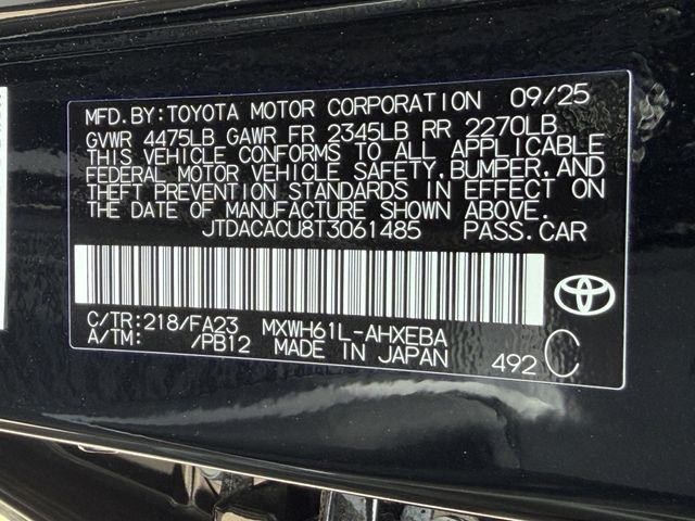 2026 Toyota Prius Plug-in Hybrid SE - Photo 26