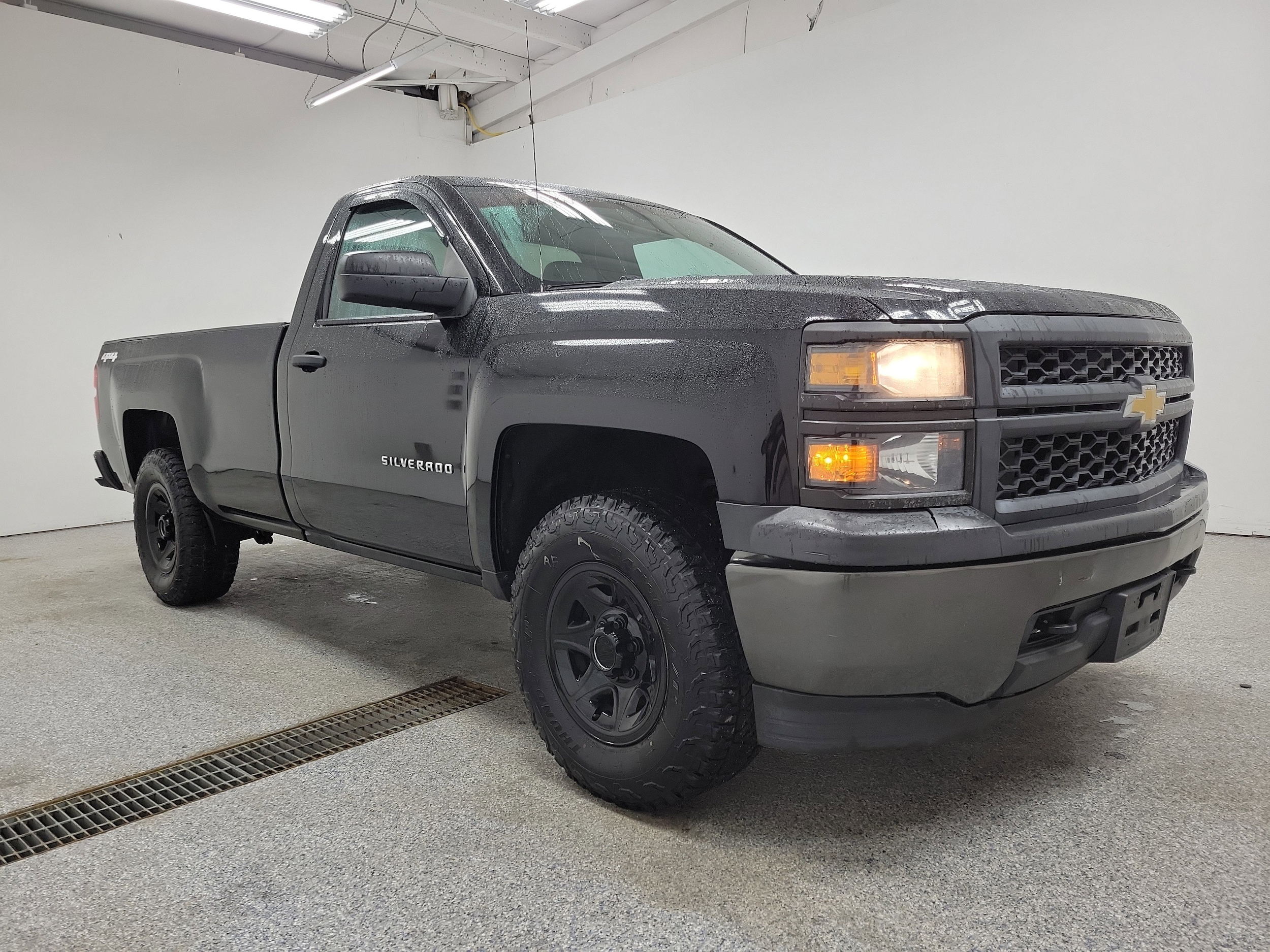 Used 2014 Chevrolet Silverado 1500 Work Truck 1WT with VIN 1GCNKPEH8EZ320581 for sale in Cedar Springs, MI