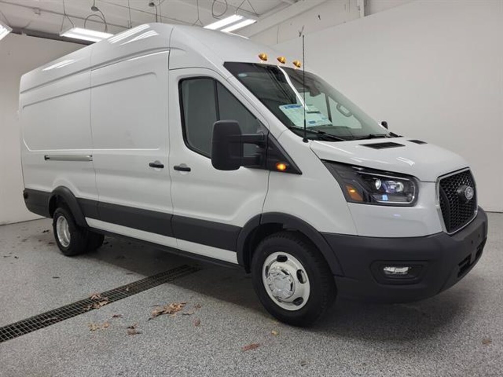 New 2026 Ford Transit Cargo Van T-350 HD 148 EL Hi Rf 11000 Gvwr DRW AWD