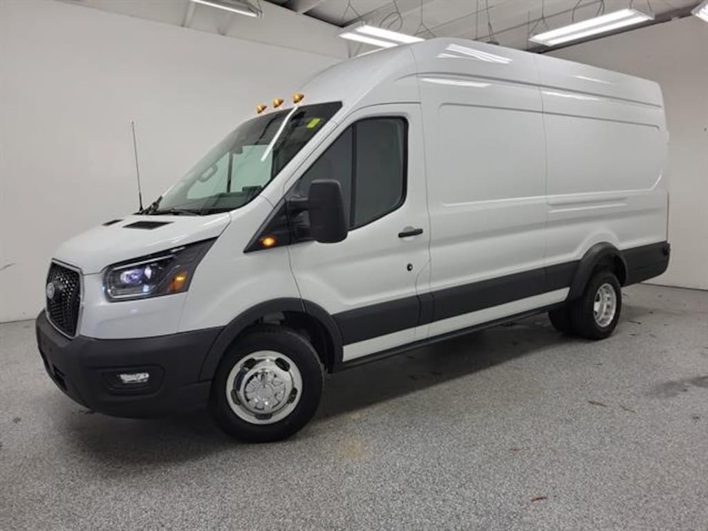 New 2026 Ford Transit Cargo Van T-350 HD 148 EL Hi Rf 11000 Gvwr DRW AWD