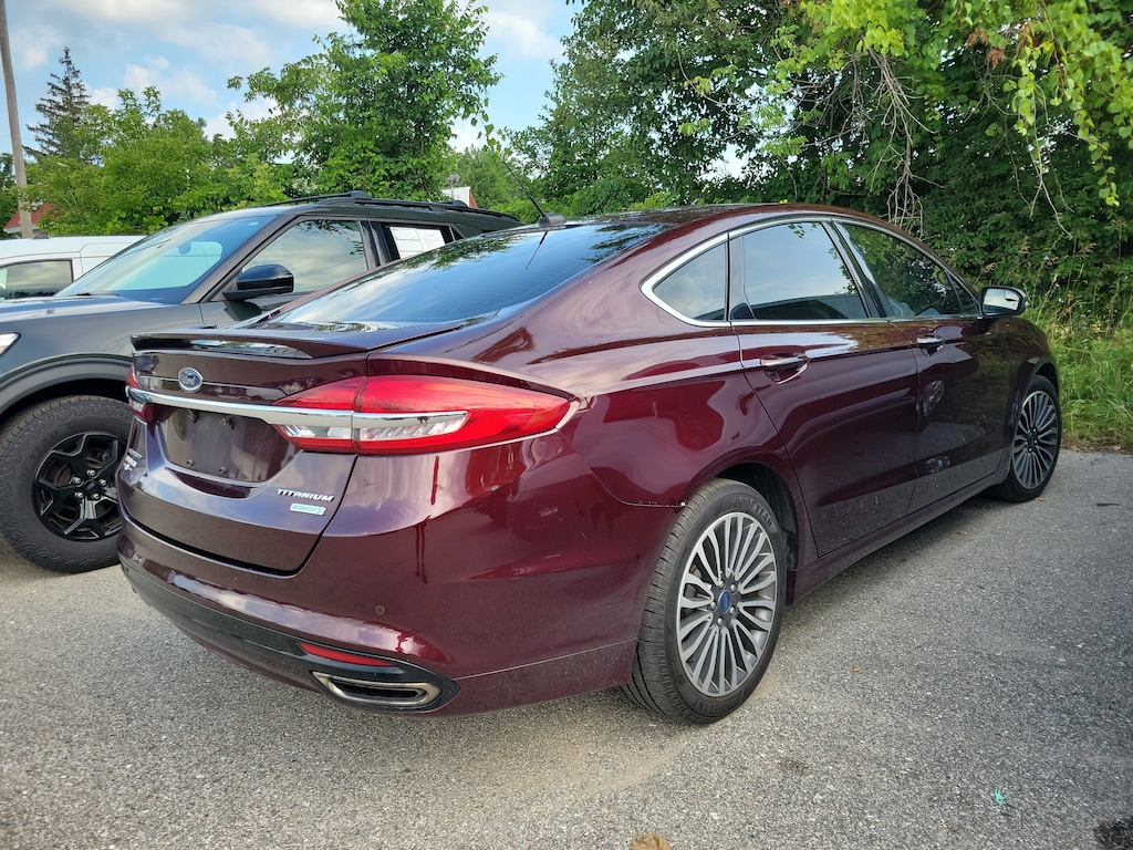 Used 2018 Ford Fusion Titanium Car