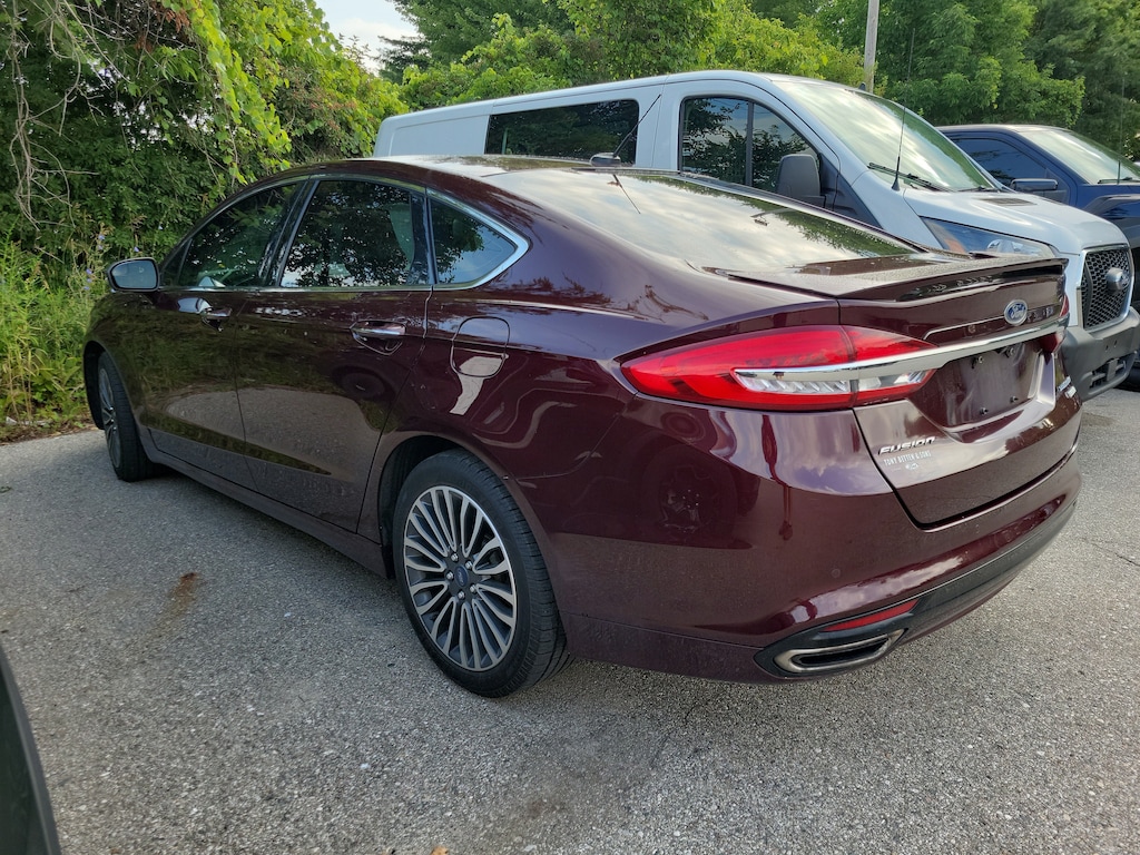 Used 2018 Ford Fusion Titanium Car