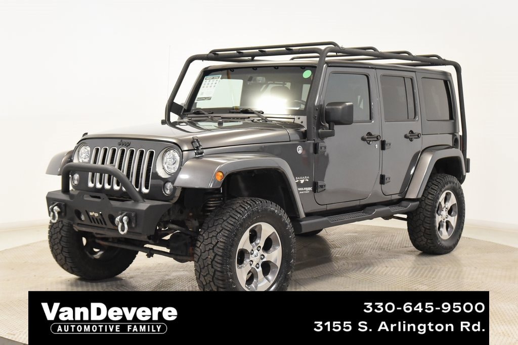 Used 2018 Jeep Wrangler JK Unlimited Sahara 4x4 SUV