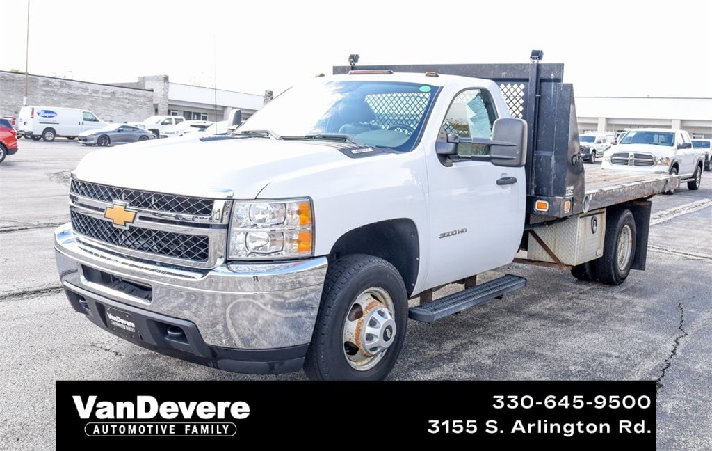 Used 2013 Chevrolet Silverado 3500HD Chassis WT Truck Regular Cab