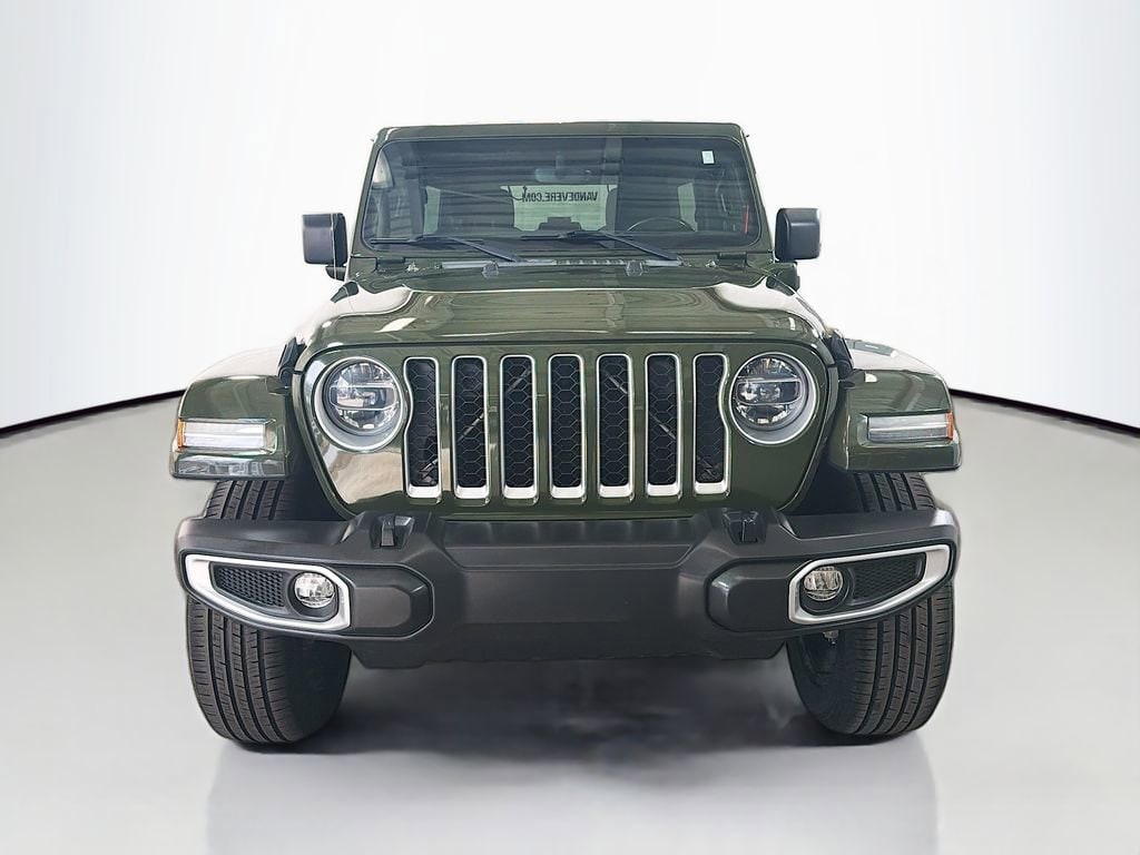 Used 2021 Jeep Wrangler Unlimited Sahara 4XE with VIN 1C4JJXP65MW675818 for sale in Akron, OH