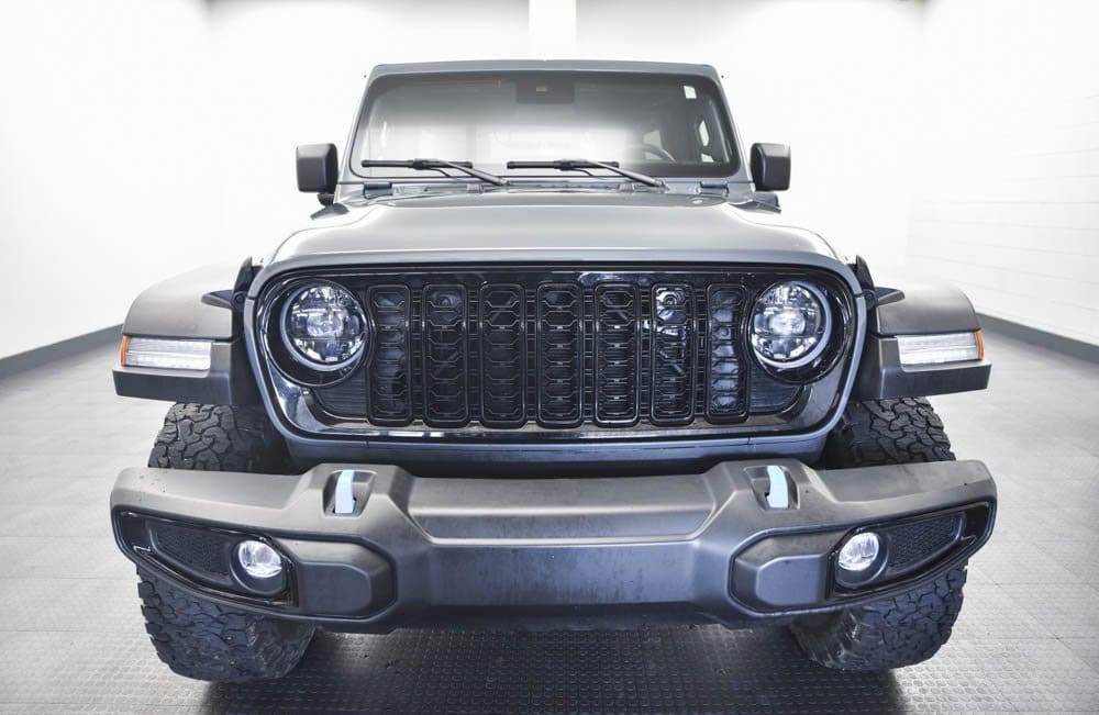 Used 2024 Jeep Wrangler 4xe Willys 4XE with VIN 1C4RJXN60RW142191 for sale in AKRON, OH