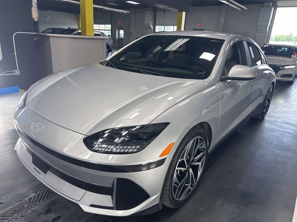 Used 2023 Hyundai IONIQ 6 SEL with VIN KMHM34AC4PA051073 for sale in Akron, OH
