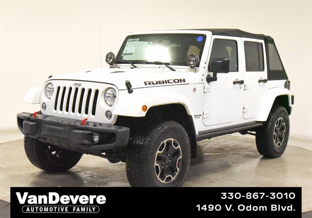 Used 2016 Jeep Wrangler JK Unlimited Rubicon 4x4 SUV