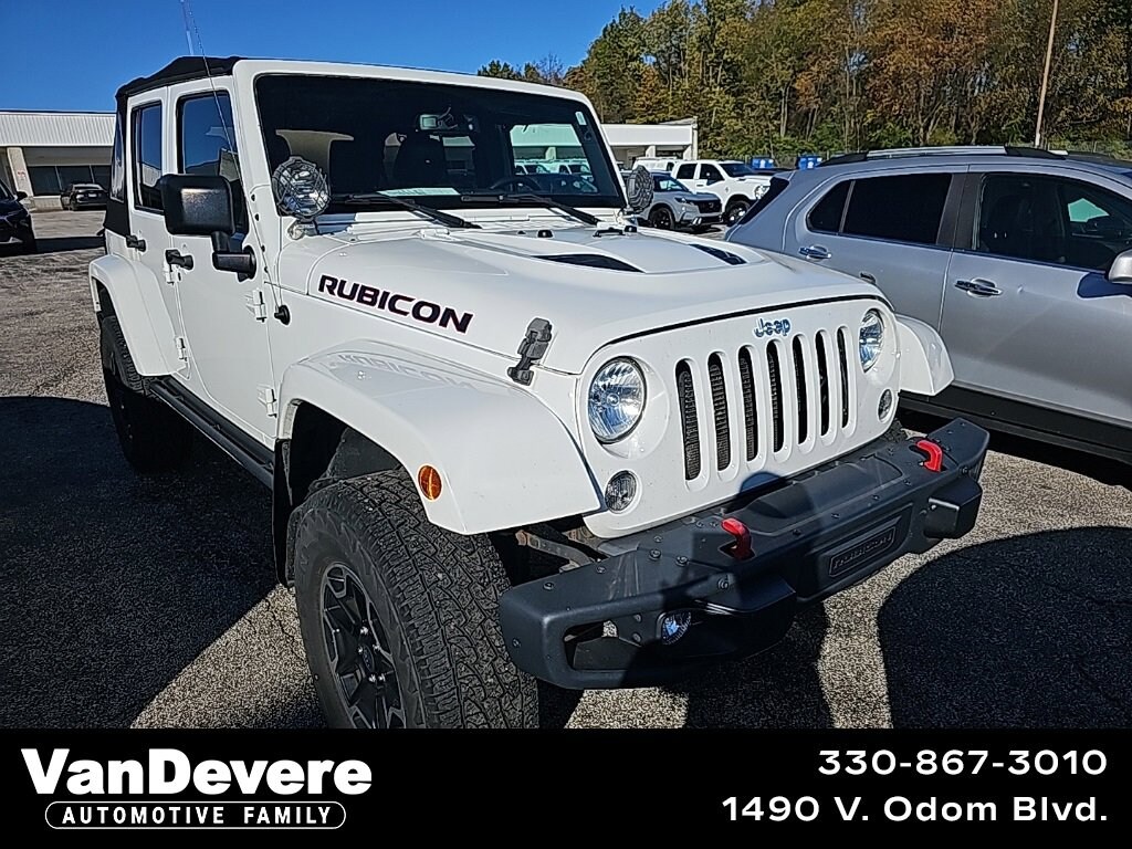Used 2016 Jeep Wrangler JK Unlimited Rubicon 4x4 SUV