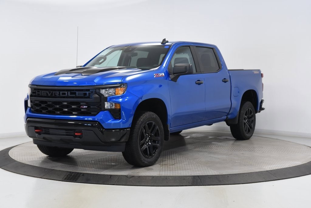 Used 2022 Chevrolet Silverado 1500 Custom Trail Boss Truck Crew Cab