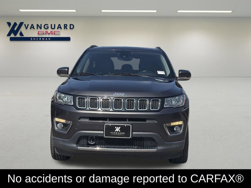 Used 2021 Jeep Compass Limited with VIN 3C4NJCCB6MT573379 for sale in Sherman, TX