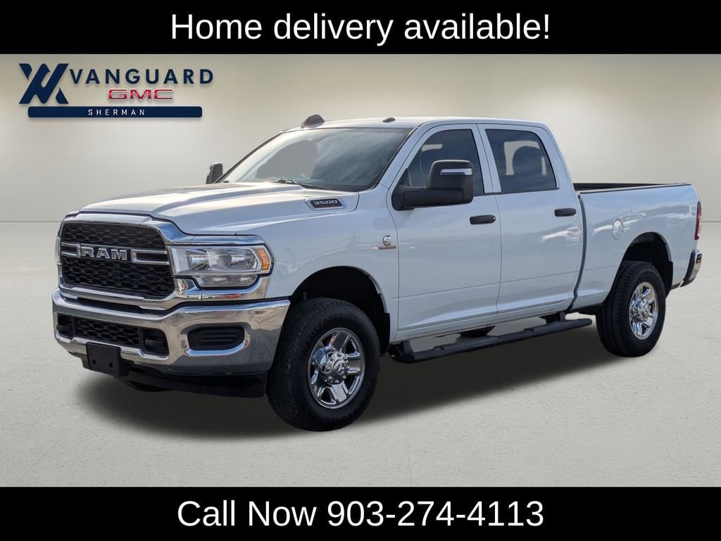 Used 2024 Ram 3500 Tradesman Crew Cab 4x4 64 Box Truck