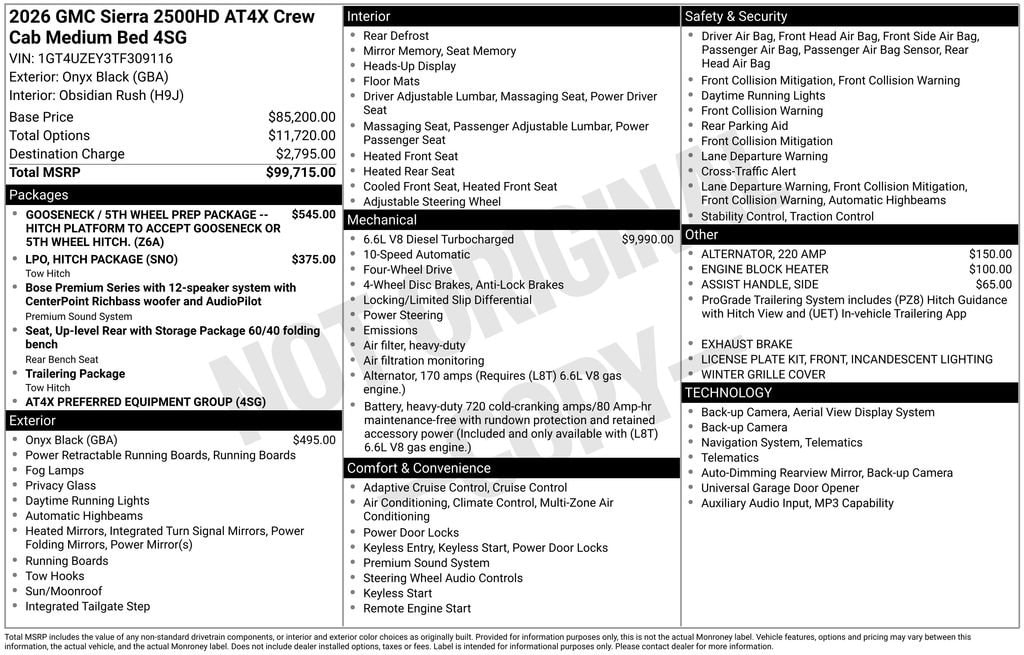 2026 GMC Sierra 2500HD AT4X - Photo 39