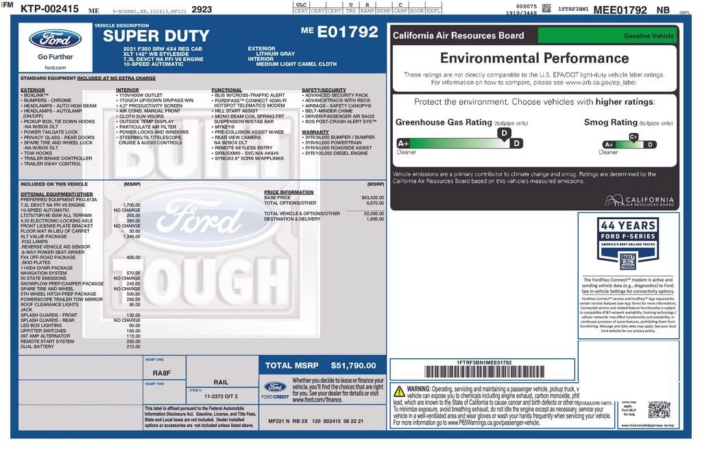 2021 Ford F-350 Super Duty XLT - Photo 34